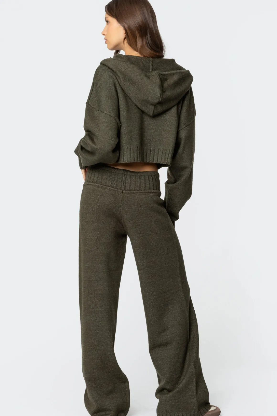 Russell Knit Hooded Cardigan