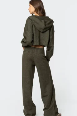 Russell Knit Hooded Cardigan