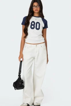 80'S Raglan T Shirt