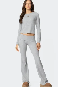 Sab Waffle Knit Top