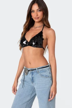 Sabina Sequin Bralette