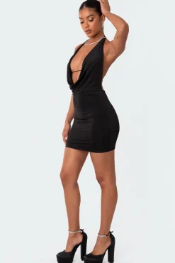 Sadie Open Back Mini Dress