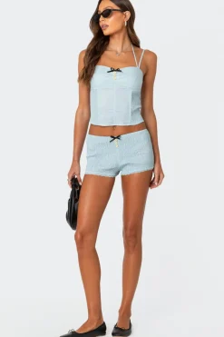 Saffron Scrunched Shorts