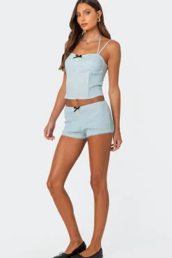 Saffron Scrunched Shorts