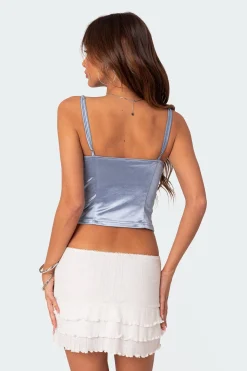 Salem Satin Cupped Corset