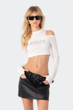 Salty Rhinestone Two-Piece Top