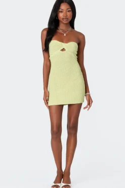 Sammie Twist Front Knit Mini Dress