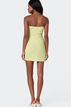 Sammie Twist Front Knit Mini Dress