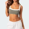 Sariah Ribbed Crop Top