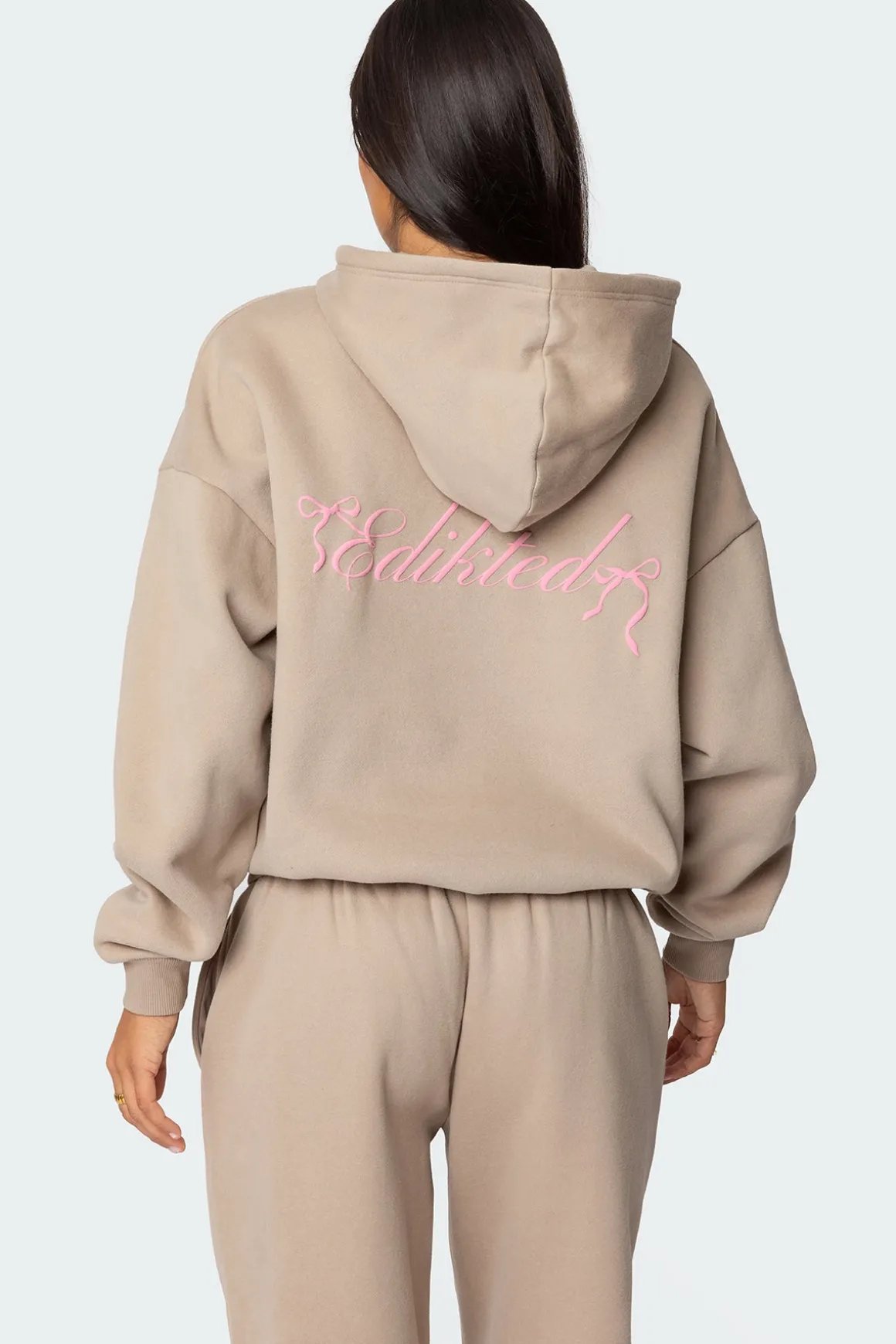 Sasha Bow Detail Hoodie