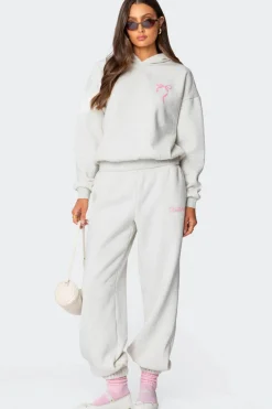 Sasha Bow Detail Hoodie
