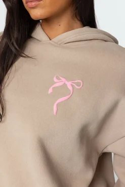 Sasha Bow Detail Hoodie