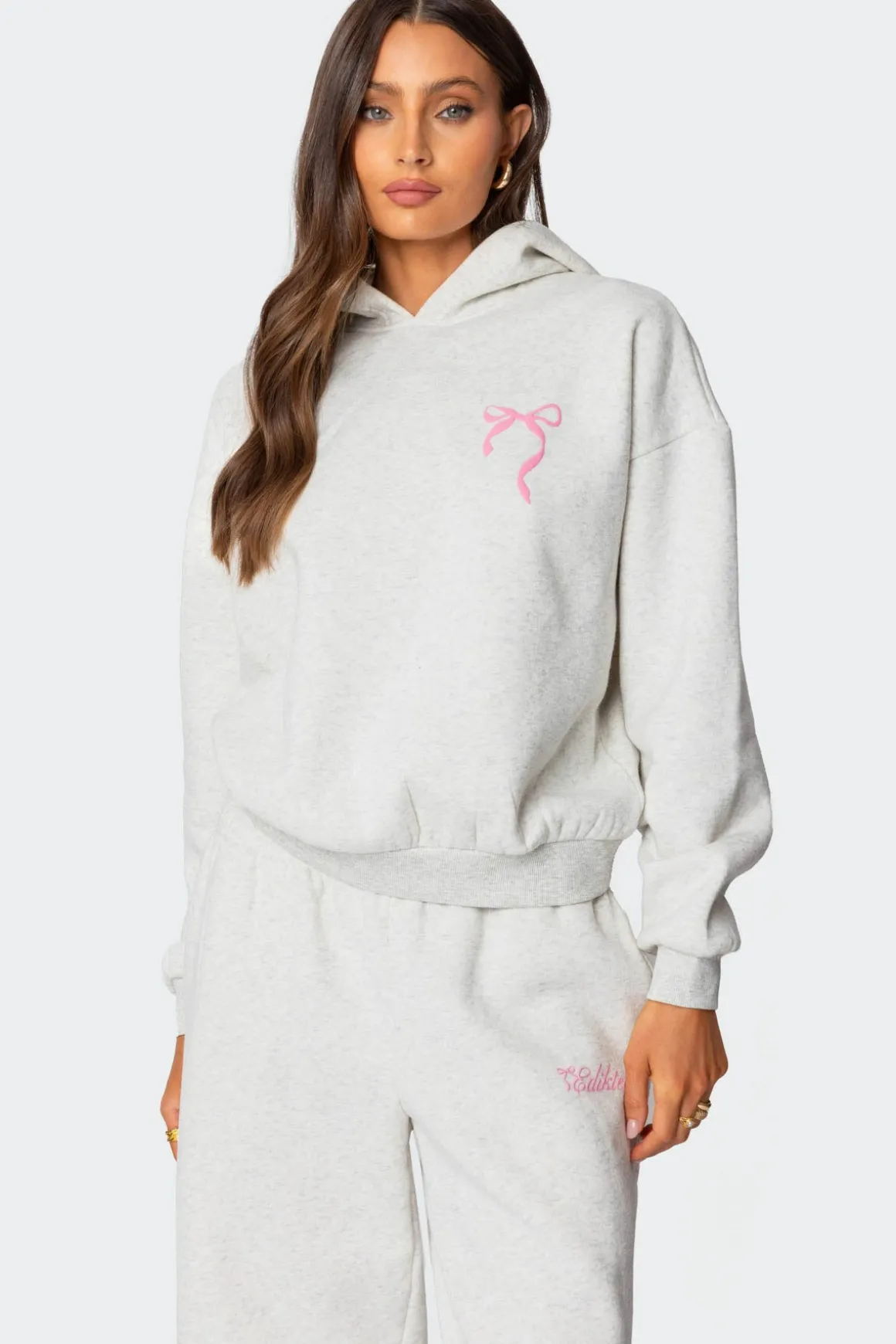 Sasha Bow Detail Hoodie