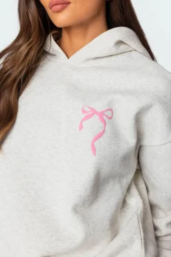 Sasha Bow Detail Hoodie