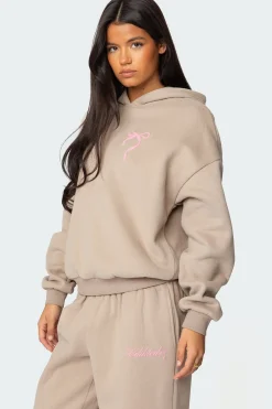 Sasha Bow Detail Hoodie
