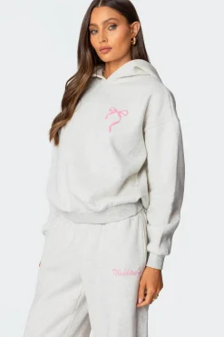 Sasha Bow Detail Hoodie