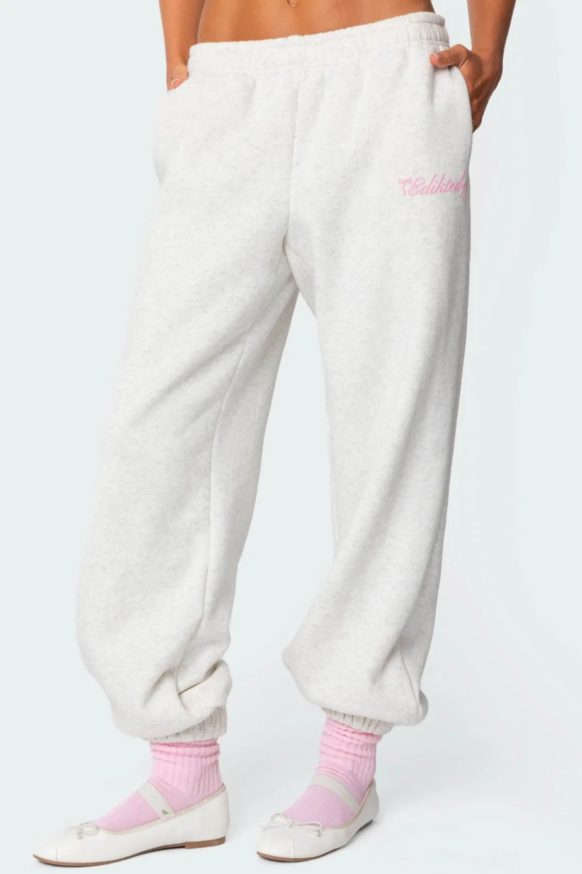 Sasha Bow Detail Sweatpants
