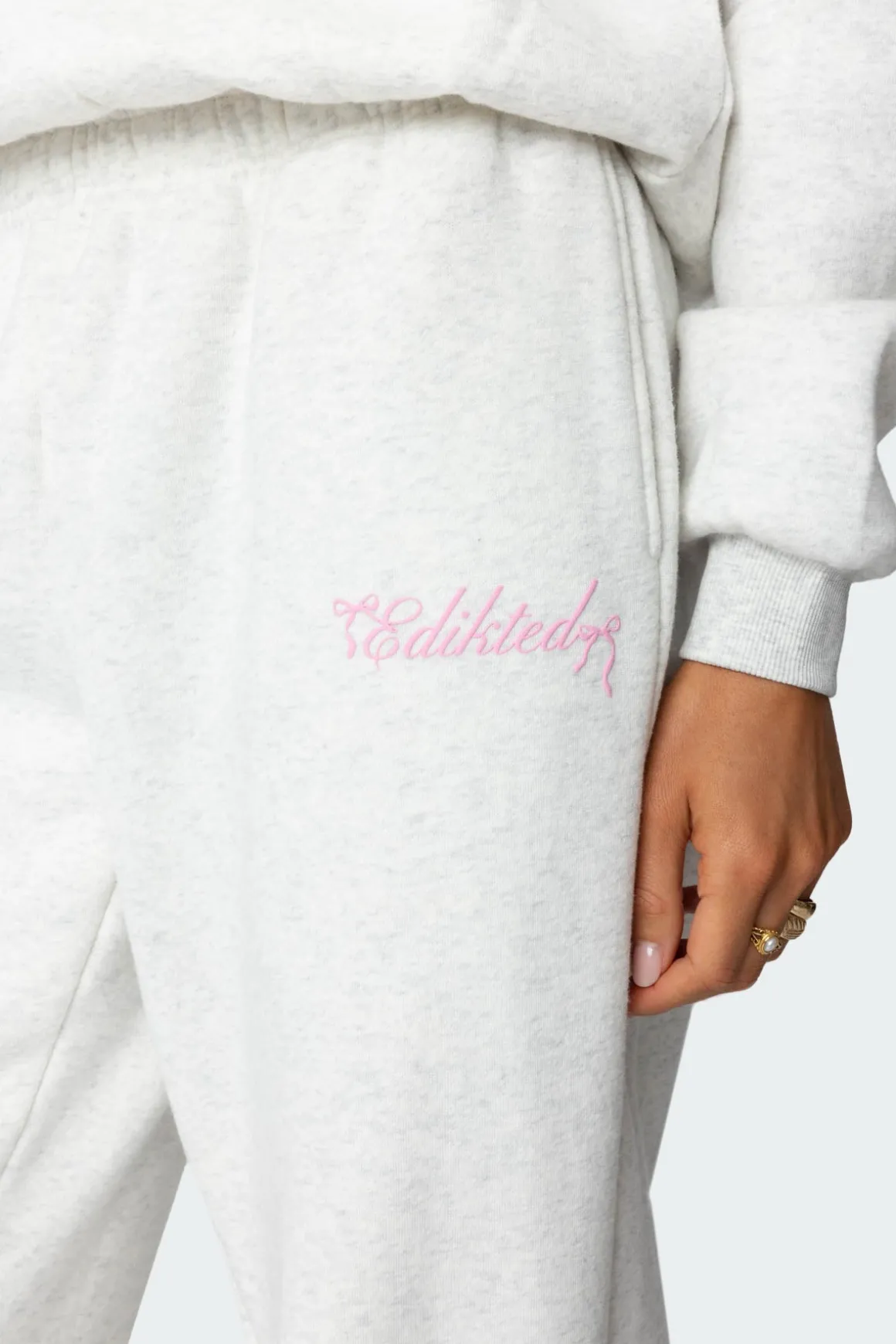 Sasha Bow Detail Sweatpants
