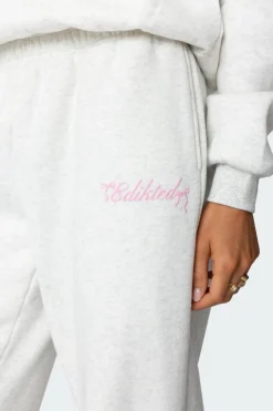 Sasha Bow Detail Sweatpants