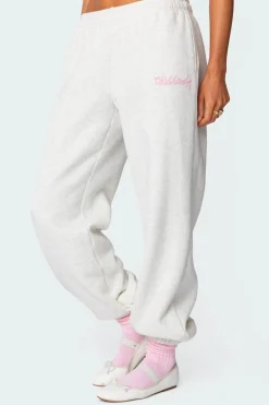 Sasha Bow Detail Sweatpants
