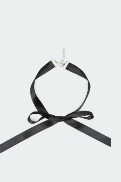 Satin Bow Choker