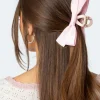 Satin Bow Hair Clip