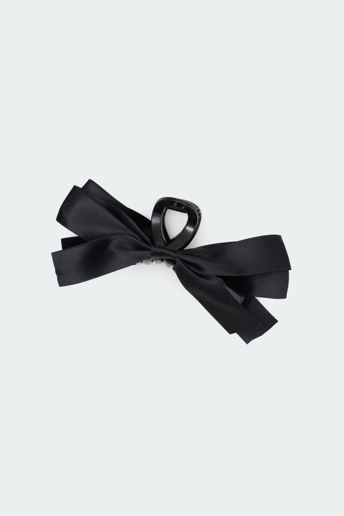 Satin Bow Hair Clip