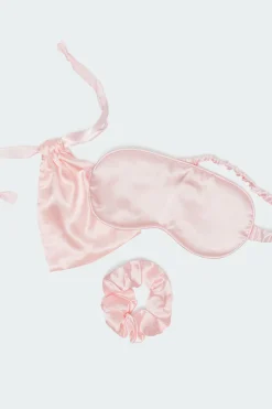 Satin eye mask & Scrunchie Set
