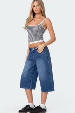 Saylor Striped Knit Tank Top