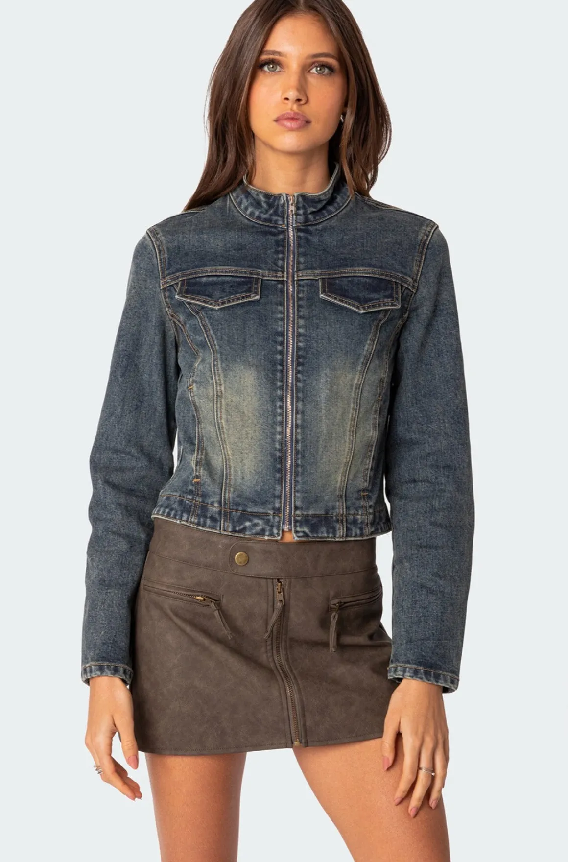 Scorpio Washed Denim Jacket