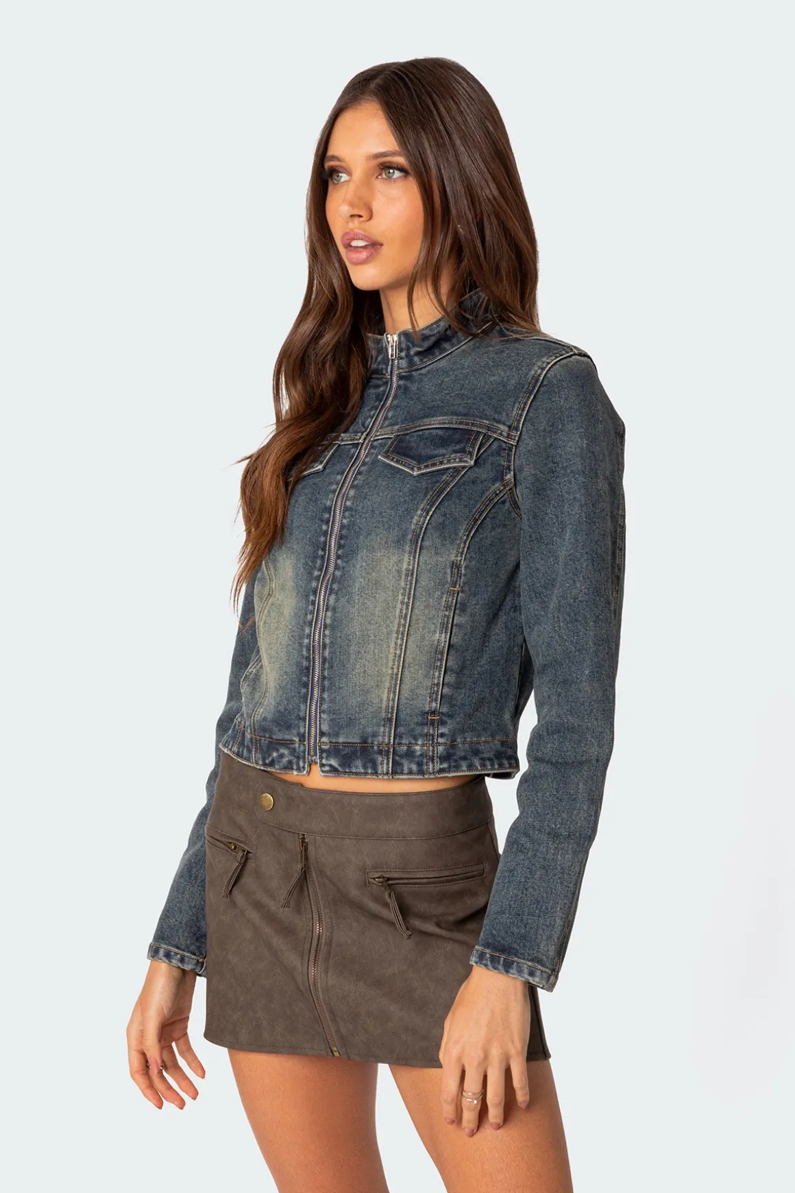 Scorpio Washed Denim Jacket