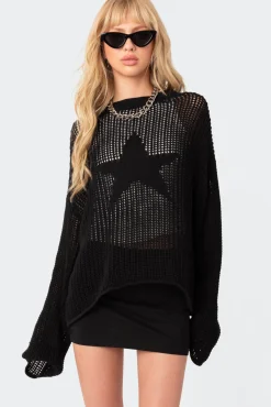 Seeing Stars Oversized Sweater