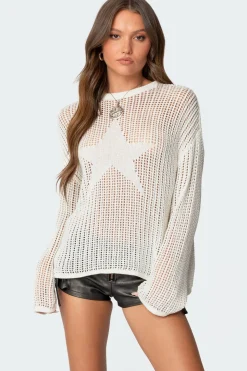 Seeing Stars Oversized Sweater