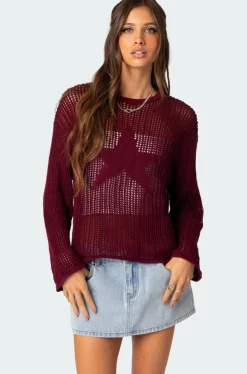 Seeing Stars Oversized Sweater