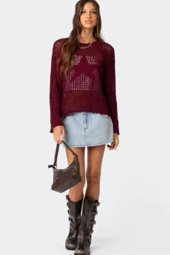 Seeing Stars Oversized Sweater