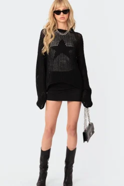 Seeing Stars Oversized Sweater