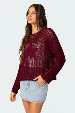 Seeing Stars Oversized Sweater