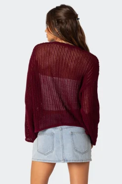 Seeing Stars Oversized Sweater