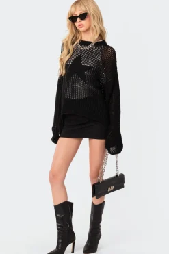 Seeing Stars Oversized Sweater