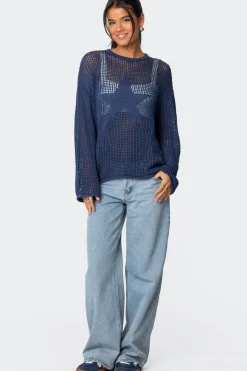 Seeing Stars Oversized Sweater
