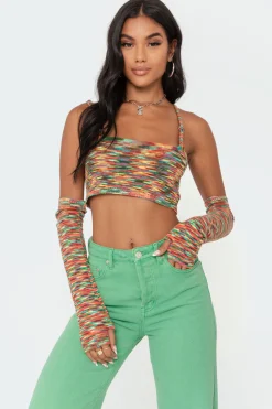Selina Knitted Gloves Top