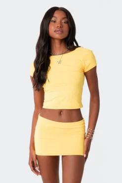 Selma Open Back T Shirt