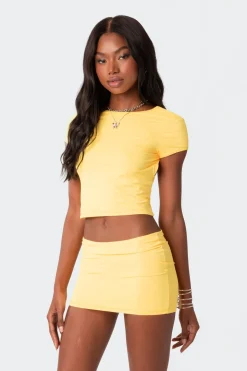 Selma Open Back T Shirt