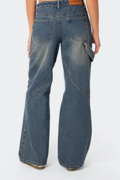 Serena Low Rise Carpenter Jeans