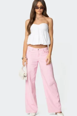 Serina Strapless Bubble Top