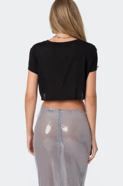 Seville Cropped T Shirt