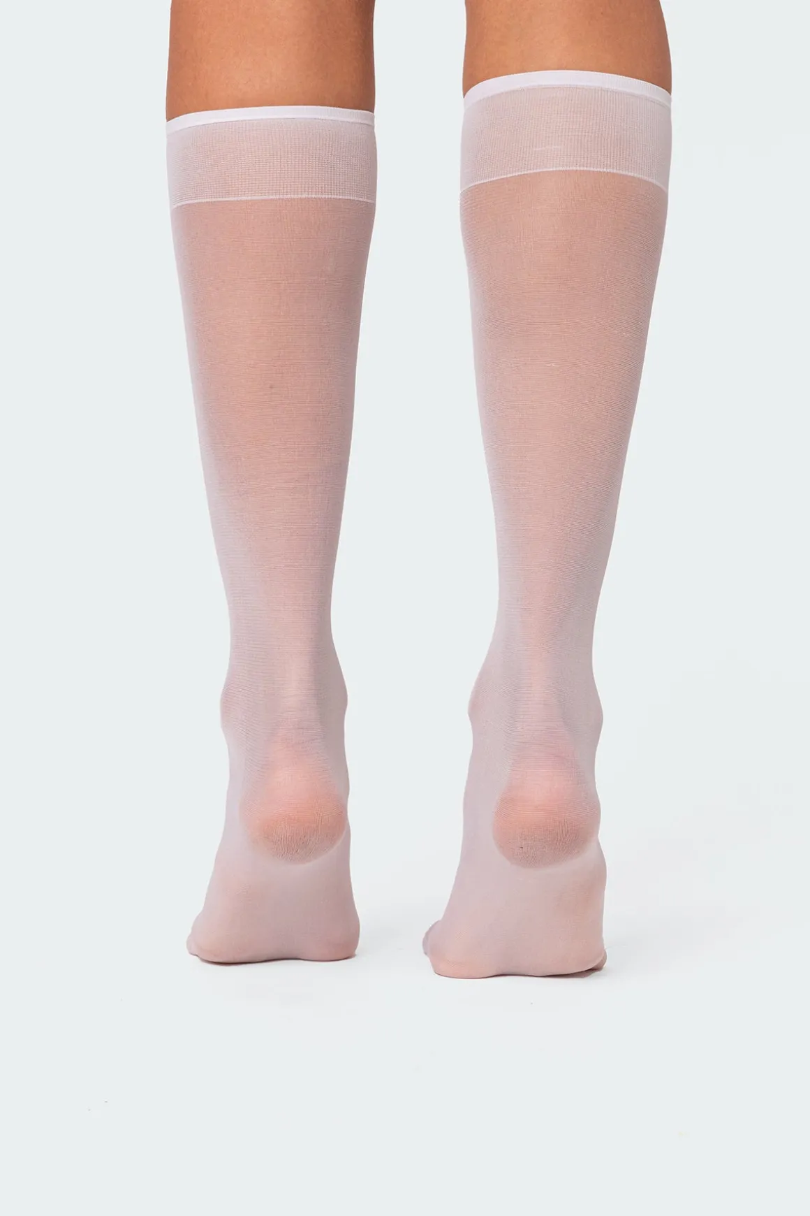 Sheer Knee High Socks