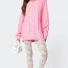 Sheer Lace Leggings
