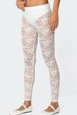 Sheer Lace Leggings