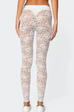Sheer Lace Leggings